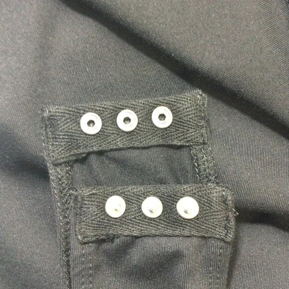 LULU'S SZ M Thoughtful Charm Black Swiss Dot Tie-Strap Bodysuit NEW B116 - Picture 9 of 10